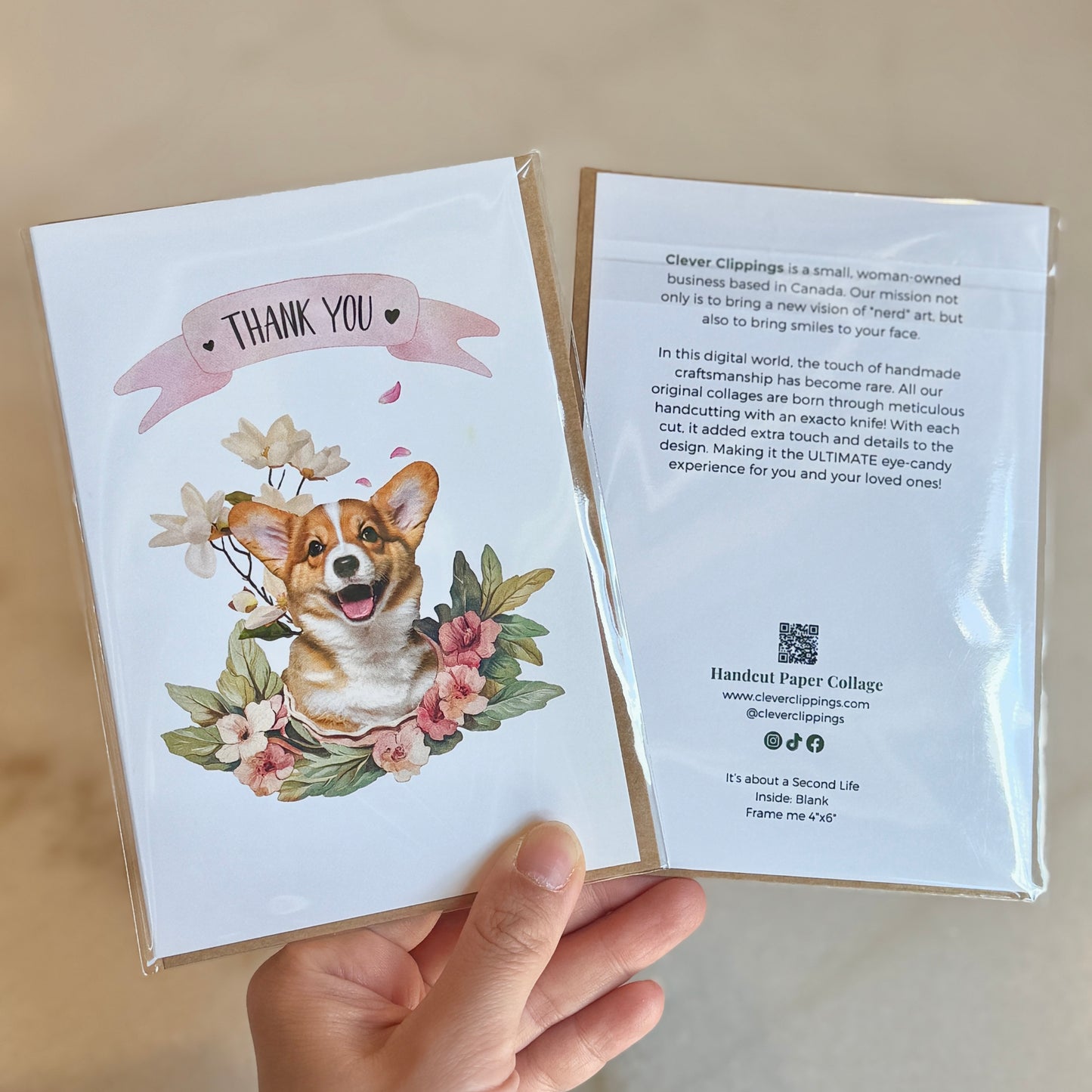 Happy Corgi Thank You