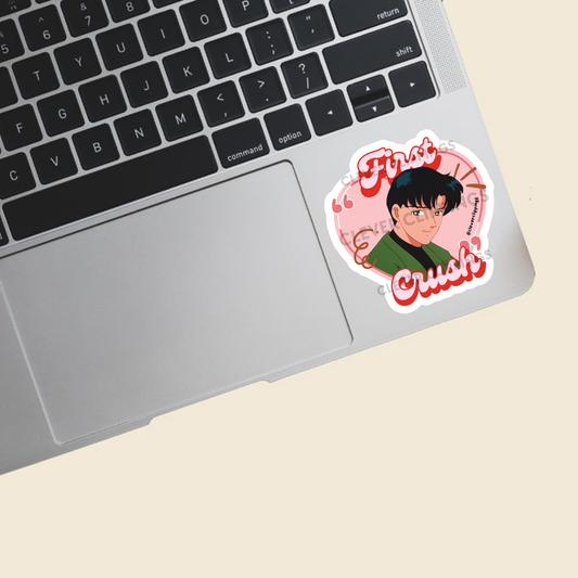 Tuxedo Mask inspired Vinyl Sticker - First Crush