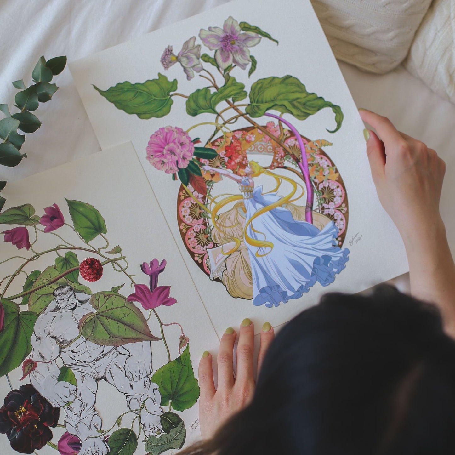 Art Nouveau inspired Sailormoon
