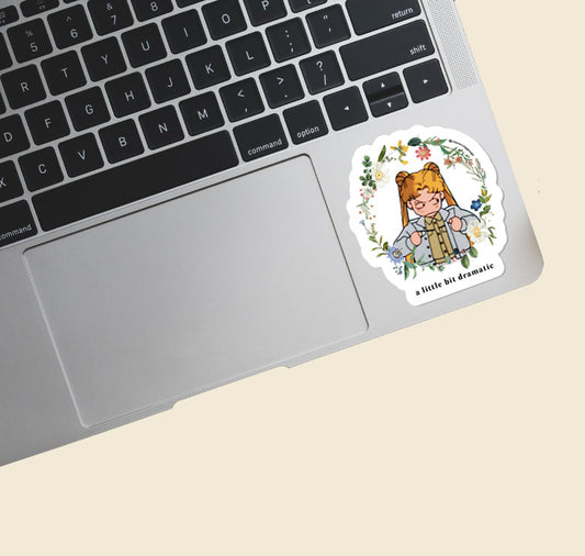 Sailormoon inspired Vinyl Sticker - A little bit dramatic