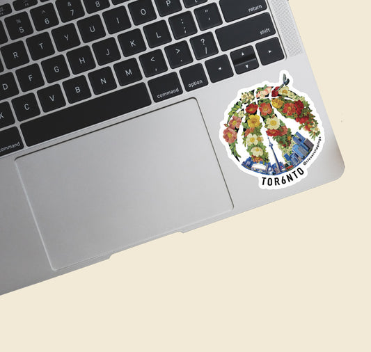 Toronto x Raptors - Blossom Vinyl Sticker