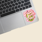 Christian Vinyl Sticker - Faith Over Fear