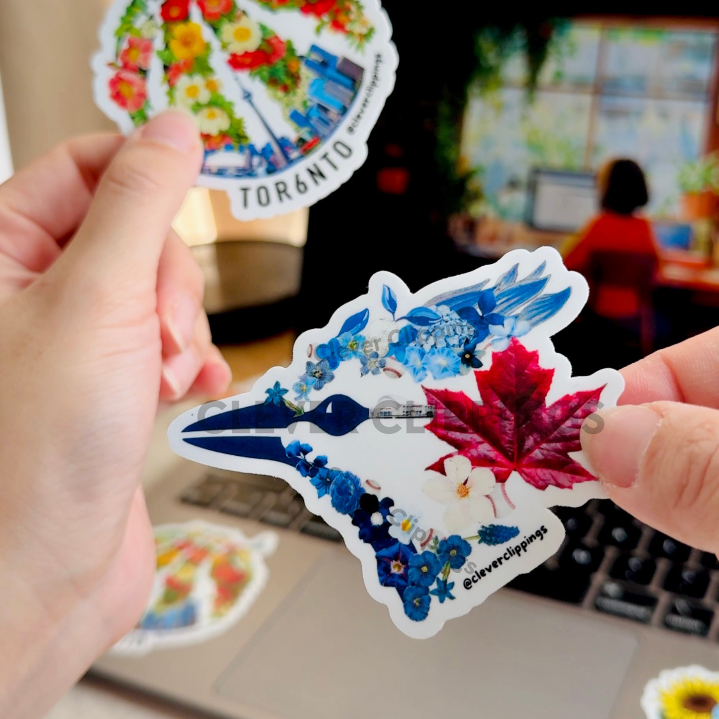 Blossom - Toronto Blue Jays Vinyl Sticker