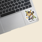 Pika inspired Vinyl Sticker - Adorkable