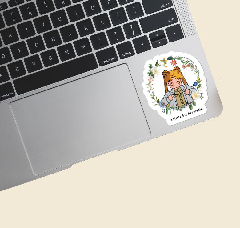 Little Bit Sticker Sailormoon inspired Vinyl Sticker - A little bit dramatic – Clever ...