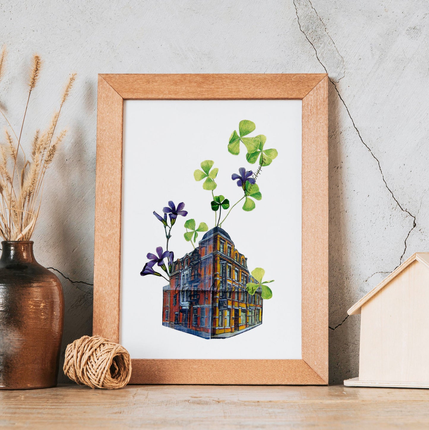 Original Collage - Cabbagetown