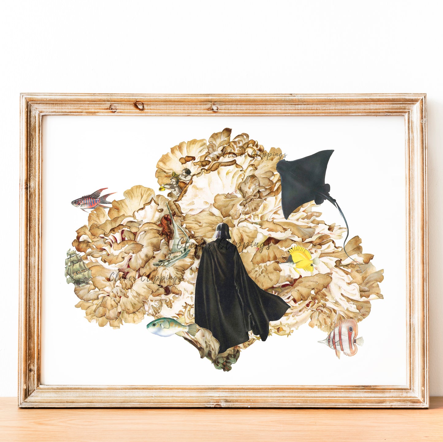 Darth Vader inspired : Let Go (Award-winning collage)